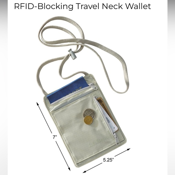 L.L. Bean Bags Ll Bean Travel Wallet Passport Organzier Crossbody Poshmark